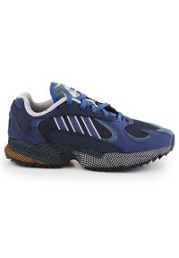 Adidas - Buty adidas Yung-1 M EF5337 niebieskie. Kolor: niebieski. Materiał: materiał, nubuk, skóra, syntetyk. Szerokość cholewki: normalna