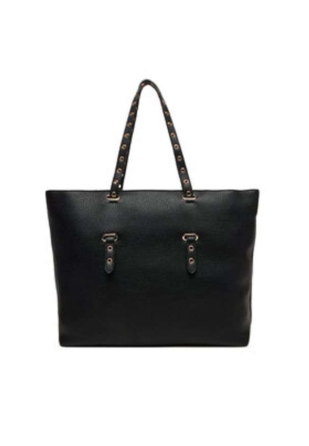 Just Cavalli Torebka 80RA4BU1 ZSB81 Czarny. Kolor: czarny. Materiał: skórzane