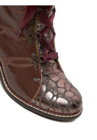 Laura Vita Botki Evcao 311 Brązowy. Kolor: brązowy. Materiał: skóra #3