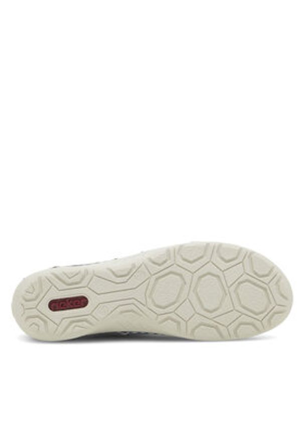 Rieker Półbuty 52520-14 Niebieski. Kolor: niebieski. Materiał: syntetyk