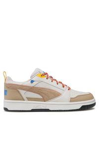 Puma Sneakersy Rebound v6 Low Open 393581 02 Biały. Kolor: biały. Materiał: skóra