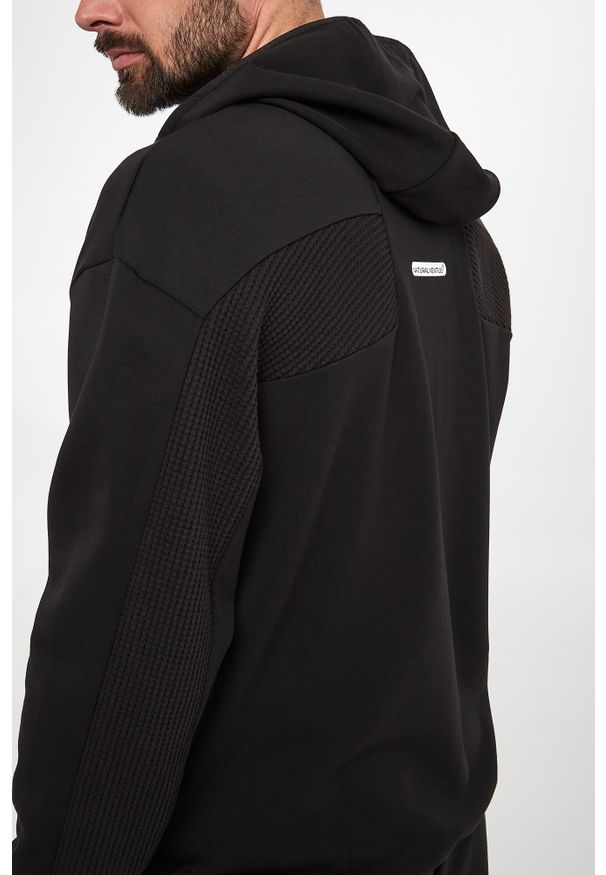 EA7 Emporio Armani - Bluza męska z kapturem EA7 EMPORIO ARMANI. Typ kołnierza: kaptur