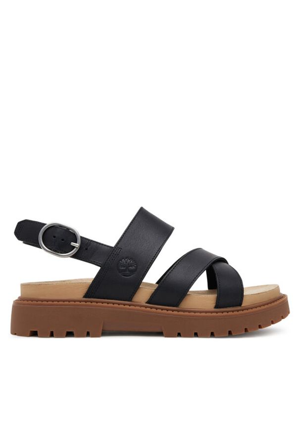 Timberland Sandały TB0A61TRW021 Czarny. Kolor: czarny. Materiał: skóra