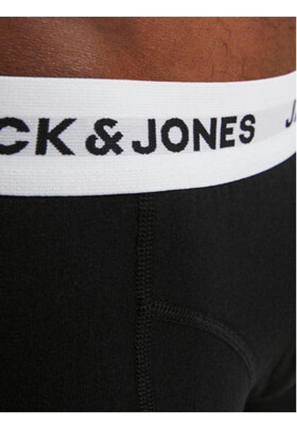 Jack & Jones - Jack&Jones Komplet 5 par bokserek 12254366 Czarny. Kolor: czarny. Materiał: bawełna