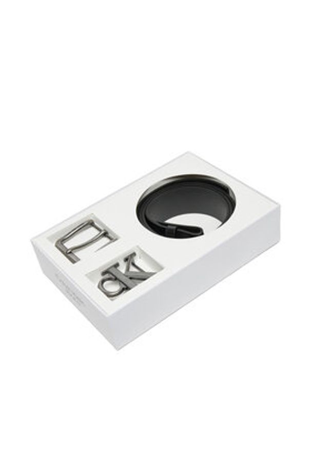 Calvin Klein Jeans Pasek Męski Gift Classic Belt K50K512102 Czarny. Kolor: czarny. Materiał: skóra