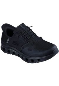 skechers - Adidasy Skechers Glide-step Pro, Mężczyźni. Kolor: czarny. Materiał: materiał. Sport: fitness