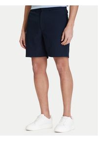 Calvin Klein Szorty materiałowe LV04LF610G Niebieski Straight Fit. Kolor: niebieski. Materiał: syntetyk #1