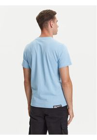 Karl Lagerfeld Jeans T-Shirt A1M17003 Niebieski Slim Fit. Kolor: niebieski. Materiał: bawełna