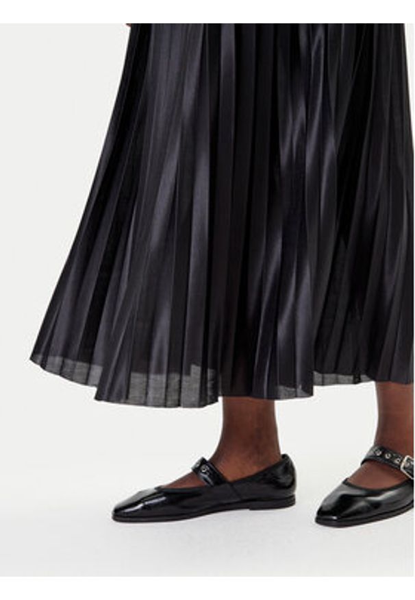 only - ONLY Spódnica plisowana Kolter 15356154 Czarny Regular Fit. Kolor: czarny. Materiał: syntetyk