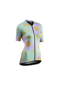 Koszulka rowerowa NORTHWAVE Blade Woman Jersey Short Sleeve. Kolor: fioletowy, różowy, wielokolorowy. Materiał: jersey. Sport: kolarstwo