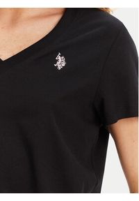 U.S. Polo Assn. T-Shirt WUP0635 Czarny Classic Fit. Typ kołnierza: polo. Kolor: czarny. Materiał: bawełna