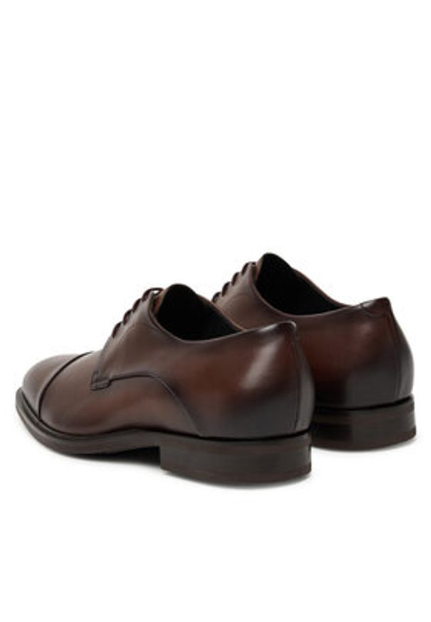 BOSS Półbuty P-Winslow 50555947 Brązowy. Kolor: brązowy. Materiał: skóra