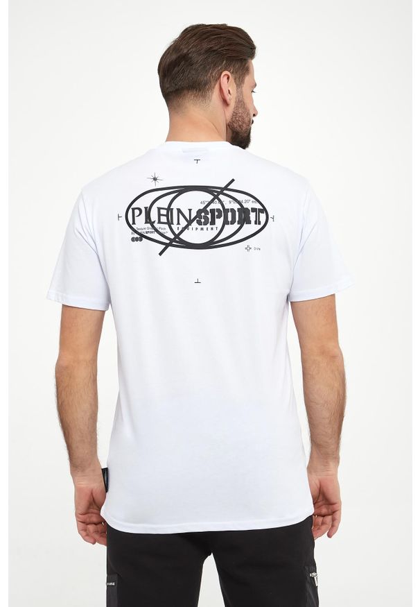 Plein Sport - T-shirt męski PLEIN SPORT. Styl: sportowy