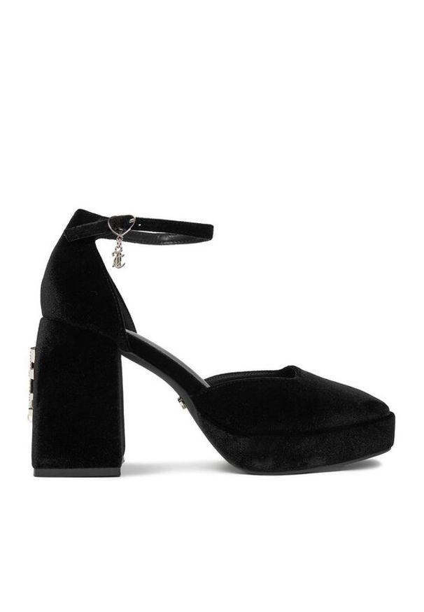 Juicy Couture Czółenka EO-W2SH59501A Czarny. Kolor: czarny. Materiał: materiał