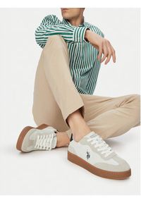 U.S. Polo Assn. Sneakersy EO-ROWAN001M/6LS1 Biały. Kolor: biały. Materiał: syntetyk, skóra #7
