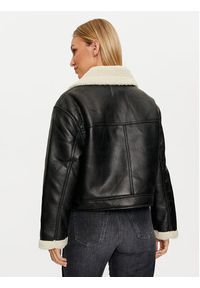 Pieces Kurtka z imitacji skóry Janelle 17141595 Czarny Regular Fit. Kolor: czarny. Materiał: skóra #6