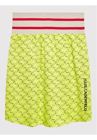 Karl Lagerfeld Kids Spódnica Z13084 S Zielony Regular Fit. Kolor: zielony. Materiał: wiskoza #1