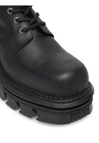 NEW ROCK Glany M-MILI084N-S6 Czarny. Kolor: czarny. Materiał: skóra. Styl: rockowy