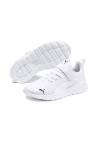 Puma - Dziecięce buty sportowe Anzarun Lite PUMA White. Kolor: biały, wielokolorowy, beżowy, czarny