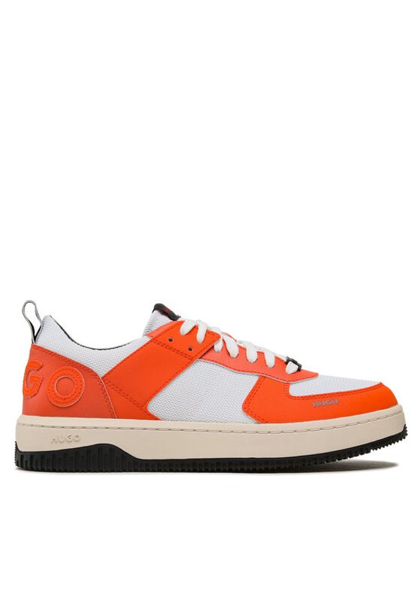 Hugo Sneakersy Kilian 50493125 10249927 Pomarańczowy. Kolor: pomarańczowy. Materiał: materiał