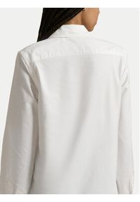 Polo Ralph Lauren Koszula 211941520002 Biały Slim Fit. Typ kołnierza: polo. Kolor: biały. Materiał: bawełna #6