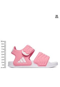Adidas - adidas Sandały adilette Sandal 3 JS2518 Różowy. Kolor: różowy. Materiał: syntetyk #5