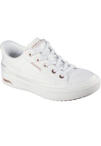 skechers - Buty sportowe damskie Skechers Arch Fit Arcade see Ya There. Kolor: biały. Materiał: materiał. Sport: fitness #1
