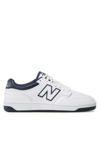 New Balance Sneakersy BB480LWN Biały. Kolor: biały. Materiał: skóra #1