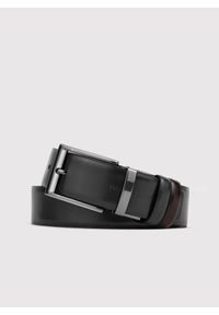 Pako Lorente - Dwustronny skórzany pasek męski. Materiał: skóra #10