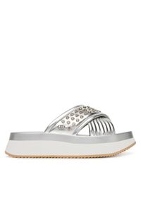 Liu Jo Klapki Dreamy Sandal 05BA5091 EX187 Srebrny. Kolor: srebrny. Materiał: skóra #1