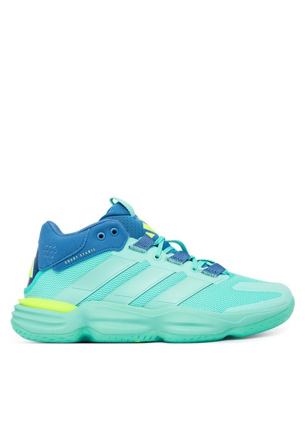 Adidas - Buty halowe adidas. Kolor: turkusowy