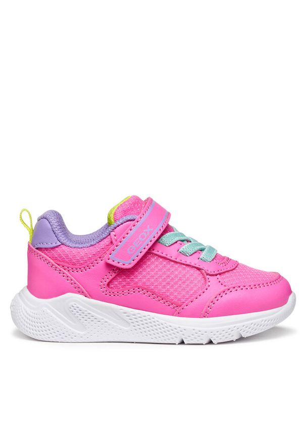 Sneakersy Geox. Kolor: różowy