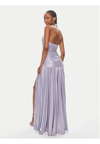 Babylon Sukienka wieczorowa MF200U Fioletowy Regular Fit. Kolor: fioletowy. Materiał: syntetyk. Styl: wizytowy