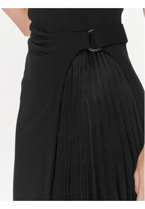 DKNY Sukienka codzienna DD3K1461 Czarny Regular Fit. Okazja: na co dzień. Kolor: czarny. Materiał: syntetyk. Typ sukienki: proste. Styl: casual