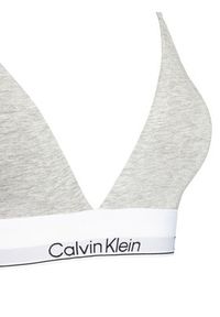 Calvin Klein Underwear Biustonosz braletka LV00QF8498 Szary. Kolor: szary. Materiał: bawełna