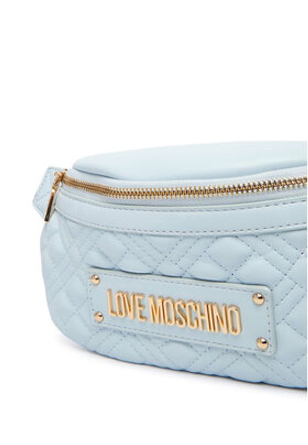 Love Moschino - LOVE MOSCHINO Nerka JC4003PP1OLA0701 Błękitny. Kolor: niebieski. Materiał: skóra