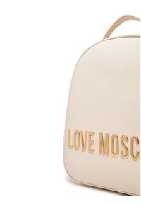 Love Moschino - LOVE MOSCHINO Plecak JC4197PP1NKD0110 Beżowy. Kolor: beżowy. Materiał: skóra