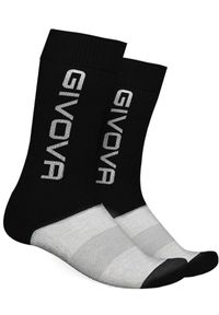 Givova Calza Raimir Czarne Skarpetki Sportowe 40-45 - Oddychająca Bawełna. Kolor: czarny. Materiał: elastan, poliester, bawełna. Sport: fitness