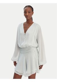 Guess Sukienka koktajlowa W6GK46 W1931 Zielony Regular Fit. Kolor: zielony. Materiał: syntetyk. Styl: wizytowy #1