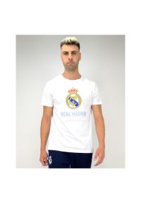 Real Madrid - Koszulka Real Madryt - licencjonowana. Kolor: biały