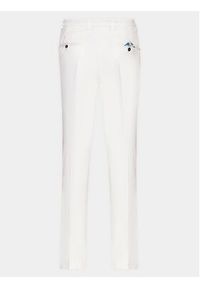 MANUEL RITZ - Manuel Ritz Spodnie materiałowe 3432P1418T 233420 Biały Regular Fit. Kolor: biały. Materiał: bawełna #2