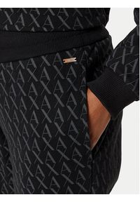 Armani Exchange Spodnie dresowe 8NYPLG YJE5Z 1200 Czarny Regular Fit. Kolor: czarny. Materiał: syntetyk #4