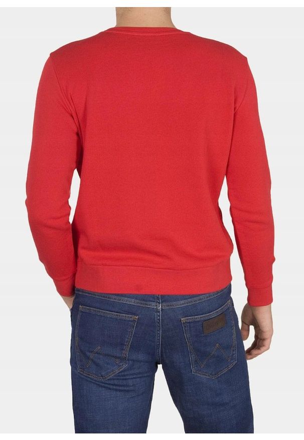 Lee - LEE CREW LOGO REGULAR FIT MĘSKA BLUZA KLASYCZNA LOGO L36JEIEF 112107872. Styl: klasyczny