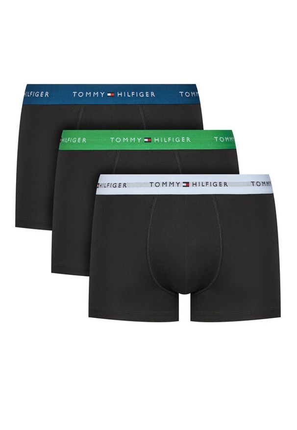 TOMMY HILFIGER - Tommy Hilfiger Komplet 3 par bokserek UM0UM02763 Czarny. Kolor: czarny. Materiał: bawełna