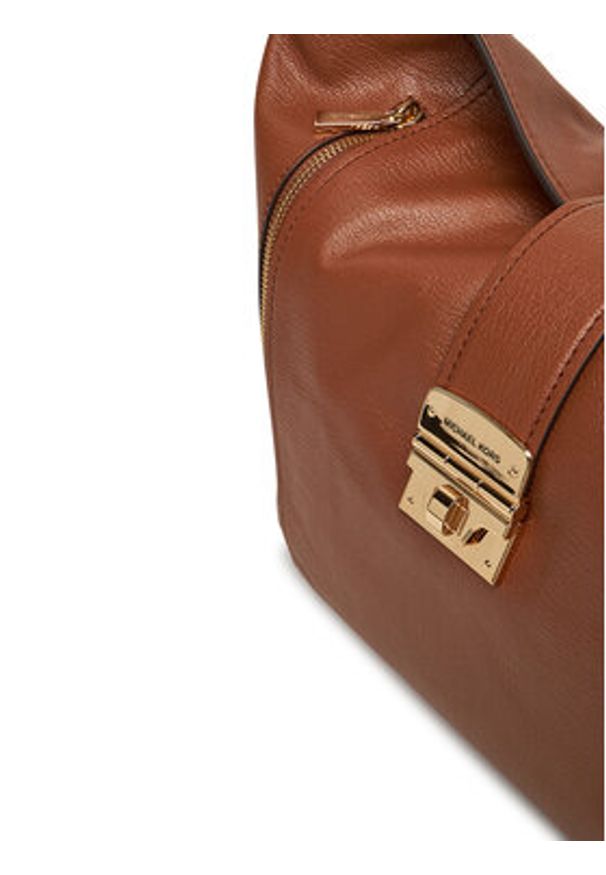 MICHAEL Michael Kors Torebka 30S5G9XH3T Brązowy. Kolor: brązowy. Materiał: skórzane