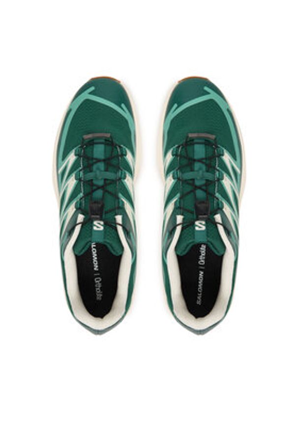 salomon - Salomon Sneakersy Xt-Evr M L49154100 Zielony. Kolor: zielony. Materiał: skóra