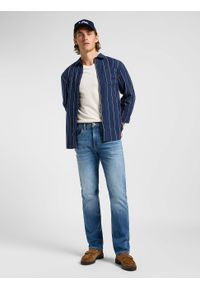 Lee - LEE MĘSKIE SPODNIE JEANSOWE LEE BROOKLYN STRAIGHT HIGHLAND 112363945