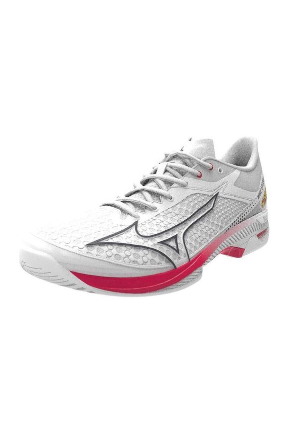 Buty halowe dla kobiet Mizuno Wave Intense Tour 5 AC. Kolor: biały. Model: Mizuno Wave. Sport: tenis