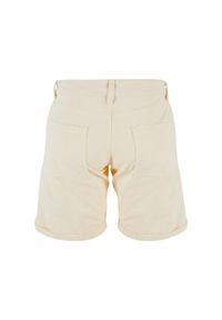 Urban Classics - Shorty Damskie Organiczna Bawełna. Kolor: brązowy. Materiał: bawełna. Długość: długie
