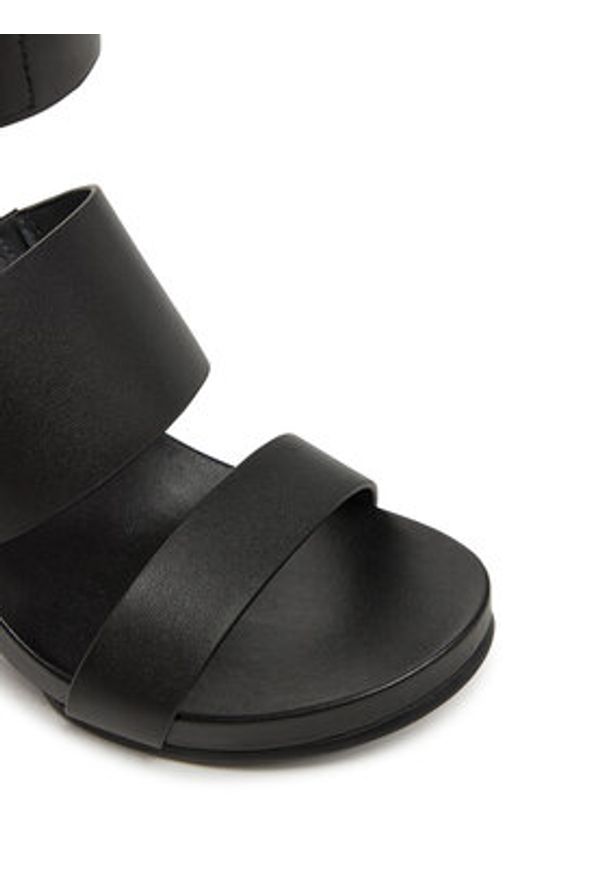 United Nude Sandały Eamz Hana 109040116 Czarny. Kolor: czarny. Materiał: skóra
